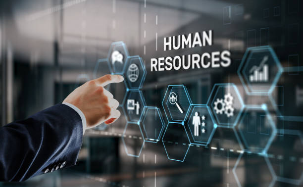 Modern Human Resources Hiring Job Occupation Concept. Business Technology.