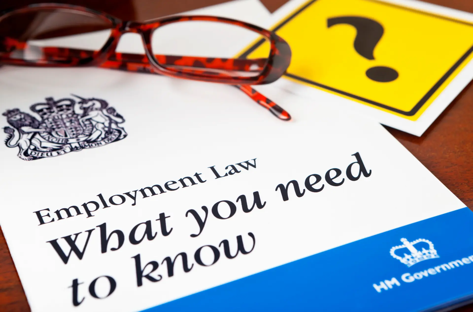 Government Document with text: Employment Law - What you need to know